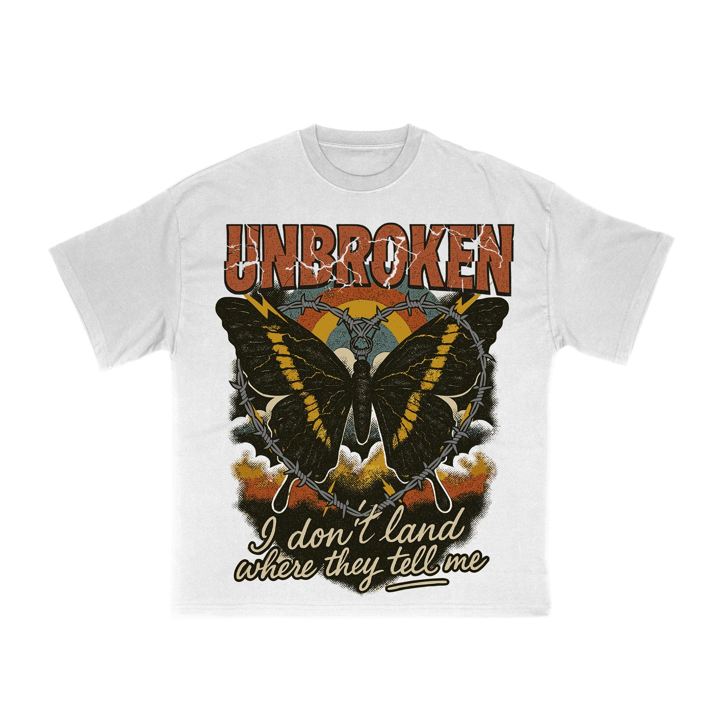 PREORDER - UB "BUTTERFLY" - WHITE TEE