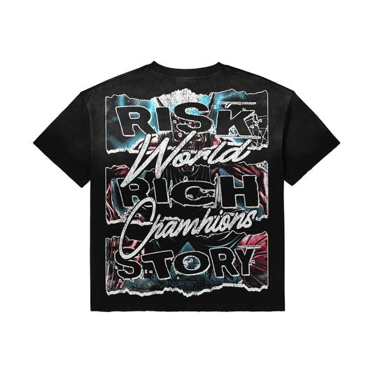 "PREORDER" - UB - CHAMPIONS - BLACK TEE