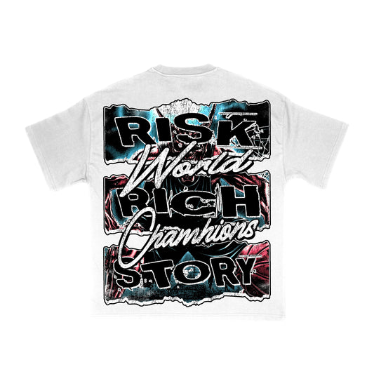 "PREORDER" - UB - CHAMPIONS - WHITE TEE