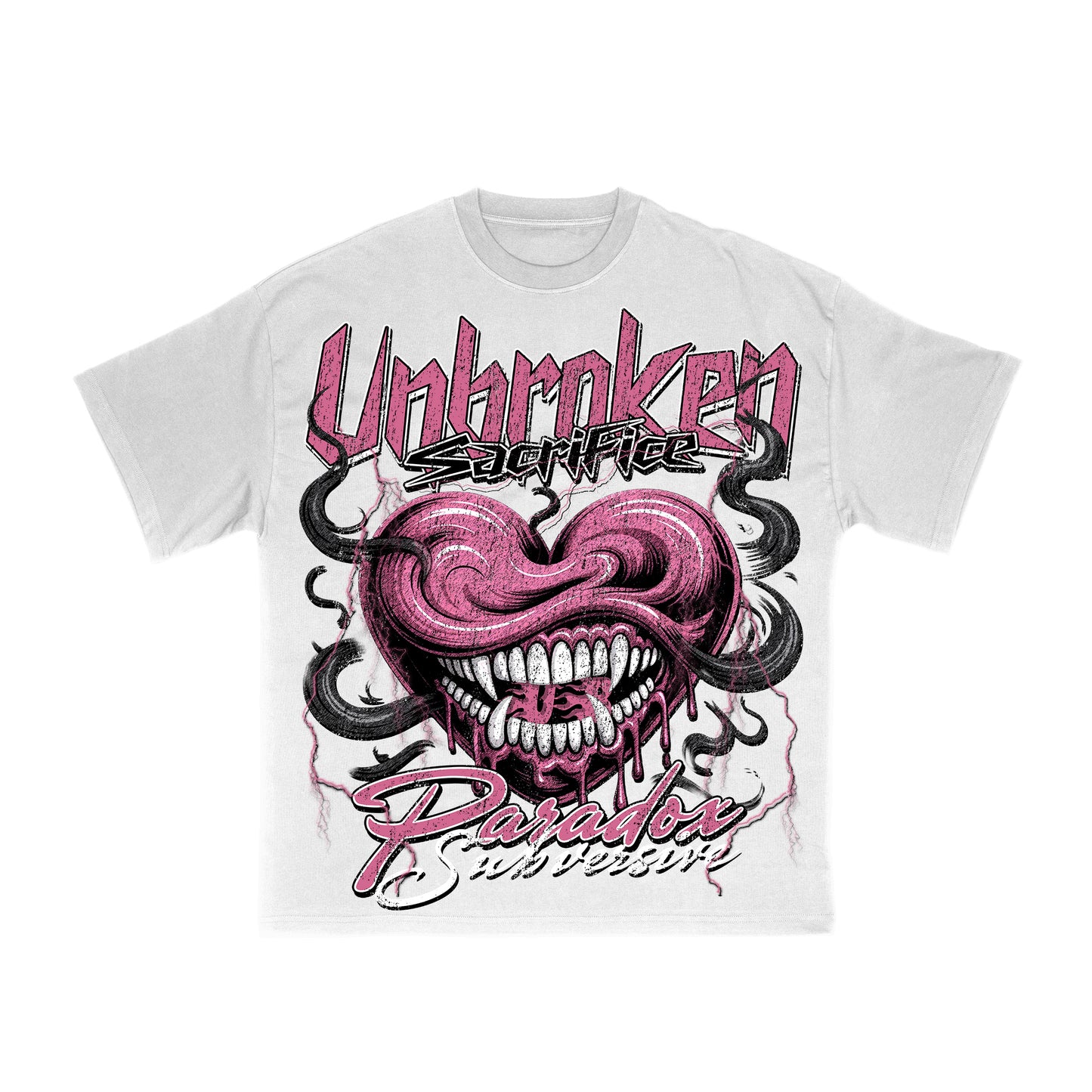 "PREORDER" - UB - SACRIFICE - WHITE TEE