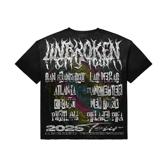 "PREORDER" - UB - CITY TOUR - BLACK TEE