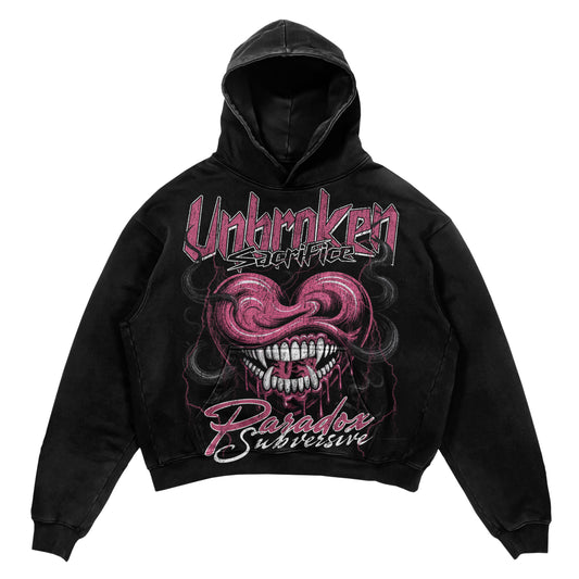 "PREORDER" - UB - SACRIFICE - BLACK HOODIE
