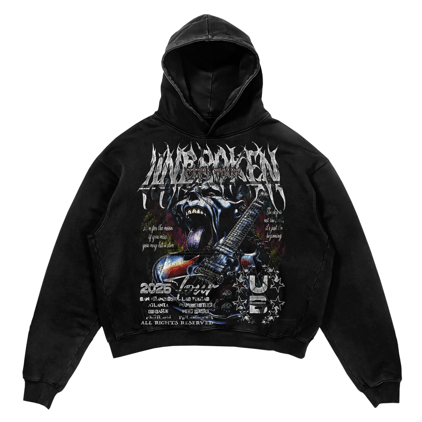 "PREORDER" - UB - CITY TOUR - BLACK HOODIE