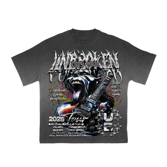 "PREORDER" - UB - CITY TOUR - VINTAGE GREY TEE